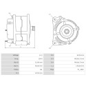 Alternator Citroën C5 2.0-1