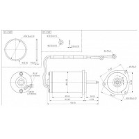 Moteur de Trim Yamaha 100CV 4T