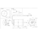 Moteur de Trim 69W-43880-00 Yamaha 60CV 4T